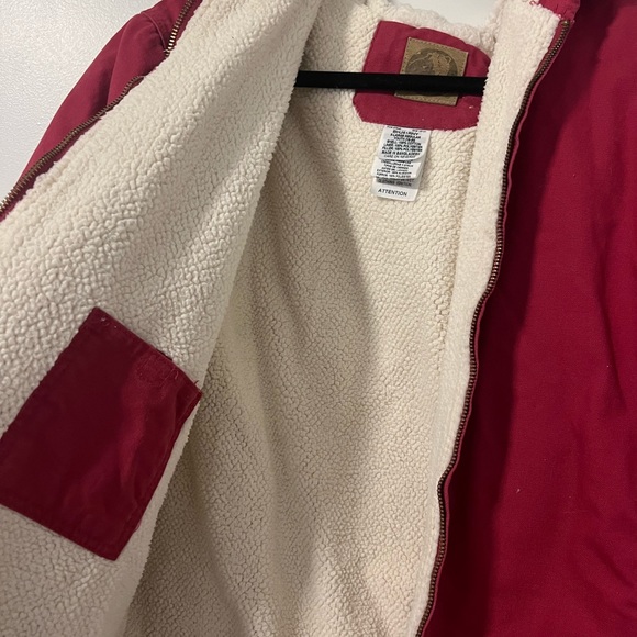 red winter jacket - Picture 4 of 5